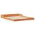 Cadru de pat Maroniu cerat 140 x 220 cm Lemn de pin masiv GartenMobel Dekor