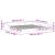 Cadru de pat Maroniu cerat 200 x 220 cm Lemn de pin masiv GartenMobel Dekor