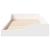 Cadru de pat Alb 100 x 200 cm Lemn de pin masiv GartenMobel Dekor