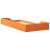 Cadru de pat Maroniu cerat 100 x 200 cm Lemn de pin masiv GartenMobel Dekor