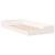 Cadru de pat Alb 90 x 200 cm Lemn de pin masiv GartenMobel Dekor