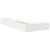 Cadru de pat Alb 90 x 200 cm Lemn de pin masiv GartenMobel Dekor