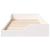 Cadru de pat Alb 90 x 210 cm Lemn de pin masiv GartenMobel Dekor