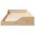 Cadru de pat Maro 100 x 210 cm Lemn de pin masiv GartenMobel Dekor