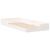 Cadru de pat Alb 100 x 210 cm Lemn de pin masiv GartenMobel Dekor