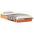 Cadru de pat Maroniu cerat 100 x 210 cm Lemn de pin masiv GartenMobel Dekor