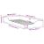 Cadru de pat Maroniu cerat 100 x 210 cm Lemn de pin masiv GartenMobel Dekor