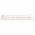 Cadru de pat Alb 80 x 220 cm Lemn de pin masiv GartenMobel Dekor