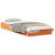 Cadru de pat Maroniu cerat 80 x 220 cm Lemn de pin masiv GartenMobel Dekor