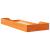Cadru de pat Maroniu cerat 100 x 220 cm Lemn de pin masiv GartenMobel Dekor
