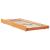 Cadru de pat Maroniu cerat 100 x 200 cm Lemn de pin masiv GartenMobel Dekor