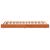 Cadru de pat Maroniu cerat 100 x 200 cm Lemn de pin masiv GartenMobel Dekor
