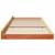 Cadru de pat Maroniu cerat 80 x 200 cm Lemn de pin masiv GartenMobel Dekor