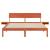 Cadru de pat Maroniu cerat 160 x 200 cm Lemn de pin masiv GartenMobel Dekor