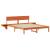 Cadru de pat Maroniu cerat 160 x 200 cm Lemn de pin masiv GartenMobel Dekor