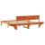 Cadru de pat Maroniu cerat 160 x 200 cm Lemn de pin masiv GartenMobel Dekor