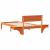 Cadru de pat Maroniu cerat 90 x 200 cm Lemn de pin masiv GartenMobel Dekor