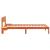 Cadru de pat Maroniu cerat 80 x 200 cm Lemn de pin masiv GartenMobel Dekor