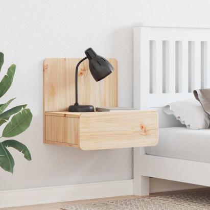 Noptieră cu sertar Maro 44 x 32,5 x 40 cm Lemn masiv de pin GartenMobel Dekor