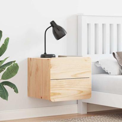 Noptieră cu sertar Maro 39 x 34 x 33 cm Lemn masiv de pin GartenMobel Dekor