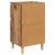 Dulap de noapte 2 pcs Lemn vechi 40 x 35 x 70 cm Lemn compozit GartenMobel Dekor