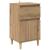Dulap de noapte 2 pcs Stejar Artizanal 40 x 35 x 70 cm GartenMobel Dekor