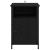 Dulap de noapte 2 pcs Stejar Negru 40 x 42 x 60 cm GartenMobel Dekor