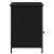 Dulap de noapte 2 pcs Stejar Negru 40 x 42 x 60 cm GartenMobel Dekor