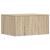 Birou montat pe perete Pe perete Stejar Sonoma 60 x 45 x 30 cm GartenMobel Dekor