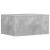 Birou montat pe perete Pe perete Gri din beton 60 x 45 x 30 cm GartenMobel Dekor