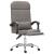 Fotoliu de birou rabatabil cu masaj, gri taupe, textil GartenMobel Dekor