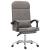 Fotoliu de birou rabatabil cu masaj, gri taupe, textil GartenMobel Dekor