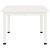 Masă de cafea Alb 60 x 50 x 36 cm Lemn de pin masiv GartenMobel Dekor