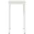 Masă de bar Alb 60 x 60 x 105 cm Lemn de pin masiv GartenMobel Dekor