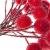 Set decorativ ramuri cu merisoare rosii artificiale inghetate, 15 cm, 200 boabe, rosu Household NewTrend