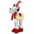 Figurina Craciun, Ren, picioare telescopice, iluminare LED, 61cm Household NewTrend