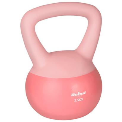 KETTLEBELL VINIL 2.5 KG REBEL ACTIVE EuroGoods Quality