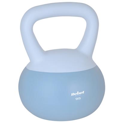 KETTLEBELL VINIL 5 KG REBEL ACTIVE EuroGoods Quality