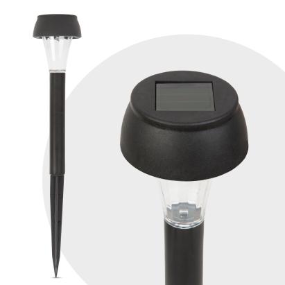 Lampa solara LED, alb rece - negru - Material plastic Best CarHome