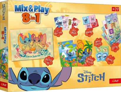 TREFL DISNEY STITCH SET DE JOCURI MIX AND PLAY 8IN1 SuperHeroes ToysZone