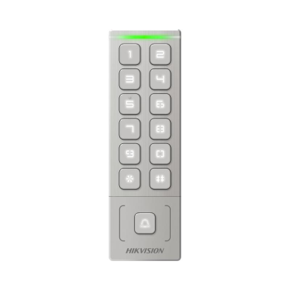 Cititor de proximitate cu tastatura Hikvision DS-K1T809EX, tag, PIN SafetyGuard Surveillance