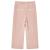 Pantaloni de copii din velur, roz, 140 GartenMobel Dekor
