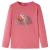 Tricou pentru copii cu mâneci lungi, roz antichizat, 104 GartenMobel Dekor