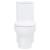 Vas toaletă din ceramică, WC baie de colț, alb GartenMobel Dekor
