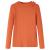 Tricou pentru copii cu mâneci lungi, portocaliu ars, 116 GartenMobel Dekor