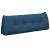 Perna pentru spate albastru 140 x 24 x 50 cm țesătură GartenMobel Dekor