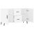 Dulap, alb, 100x36x60 cm, lemn compozit GartenMobel Dekor