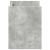 Masă laterală Gri din beton 35 x 35 x 45 cm Lemn compozit GartenMobel Dekor
