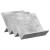 Dulap lateral Gri din beton 57,5 x 40 x 42 cm Lemn compozit GartenMobel Dekor