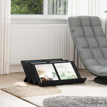 Dulap lateral Stejar Negru 65 x 57,5 x 42 cm Lemn compozit GartenMobel Dekor